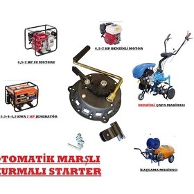 Resim Dalaz, Omega 210 Benzinli Çapa Makinesi Uyumlu Marşlı Starter Kurmalı 