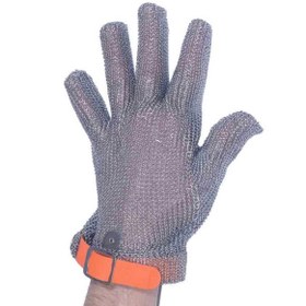 Resim artizanmutfak Çelik Eldiven Turuncu (XL) (EL-T4XL ) 