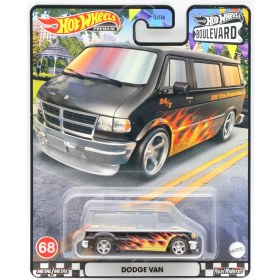 Resim Hot Wheels Boulevard Premium Arabalar Dodge Van HKF15 