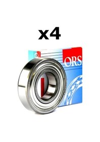 Resim ORS 6202 Zz Tek Sıralı Sabit Bilyalı Rulman 4'lü 15X35X11 Mm 