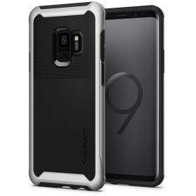 Resim Spigen Galaxy S9 ile Uyumlu Kılıf Neo Hybrid Urban Silver Arctic 