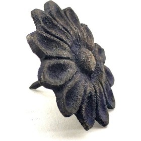 Resim Antika Tarz Dekoratif Pirinç Papatya Kabara - 42 Mm, Oksit Diğer 