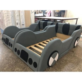 Resim Puf Bebe Montessori Her Tarafı Yumuşacık Puf 90x190 Ölçüde Arabalı Bebek Ve Çocuk Yatağı 