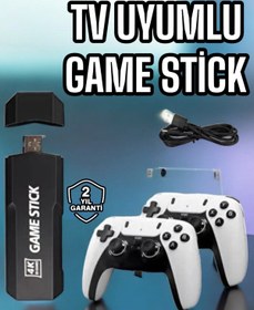 Resim Game Stick Retro 8k Ultra Hd Video Oyun Konsolu Android Tv Özelliği 