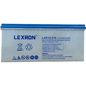 Resim Lexron 210ah 12v Jel Akü Deep Cycle 