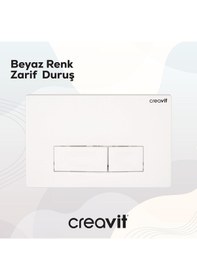 Resim Creavit Ore Beyaz Kumanda Paneli GP3001.00 Beyaz 