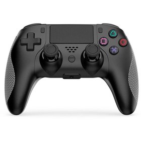 Resim WOTOBE TP4-0421 PS4 6 Eksen yönlü Dual Titreşimli Bluetooth Ergonomik Oyun Kolu 