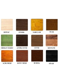 Resim Tek Aqualife Su Bazlı Renkli Ahşap Koruyucu Vernik 2,5 Lt 