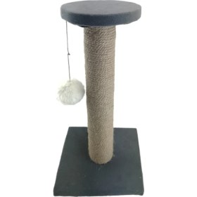 Resim Platform Yuvarlak Kedi Tırmalama Tahtası 