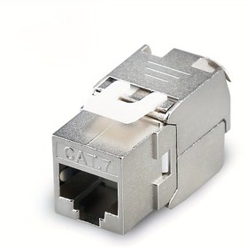 Resim ZOERAX Cat8/Cat7/Cat6A Alet Gerektirmeyen Keystone Jack RJ45 Bağlayıcı - Dişi'den dişiye (STP) Çinko Kaplı PoE+ Ethernet Konnektörü, Modül Plug & Jak için Dayanıklı / Ticari Ağlar ile Uyumlu, Ağ Soketi, Ağ Keystone Konnektörü, Ethernet Kablosu, Ethernet Decora, Ethernet Kuplörleri, Kendin Yap Ethernet, Ağ Kablosu Konnektörü, Ethernet Haritalama, Ağ Kuplörü, Bilgisayar Kablosu için Bağlantı Parçaları 