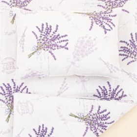 Resim Alt Açma Matı ve Yastık - Lavanta 