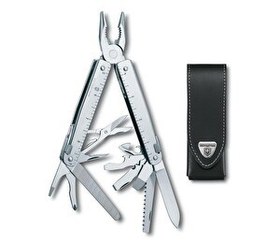 Resim Victorinox Swisstool X 3.0327.L Deri Kılıflı Penseli Çakı 