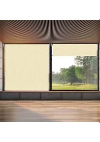 Resim Balkon Stor Perde Mekanizmalı-su Geçirmez 300 X 210 Krem 