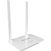 Resim Kangvka Beyaz Ev Tipi Wifi Router 300mbps, 2 Dış Antenli, Ieee 802.11n/g/b, 4 Lan + 1 Wan Port, Avrupa Standartı 