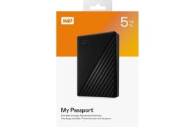 Resim SHC4200 Wd WDBPKJ0050BBK-WESN Mypassport 5tb, 2,5&amp;quot; Usb3.2, Taşınabilir, Harici HDD Siyah, (Türk 
