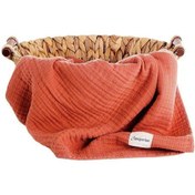 Resim Kiremit 4 Katlı Çok Amaçlı Müslin Örtü Battaniye Çok Renkli 