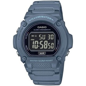 Resim Casio W-219hc-2bvdf Kol Saati Gri 