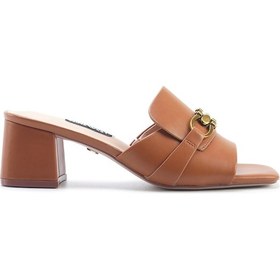 Resim Nine West Garland 5fx Taba Kadın Topuklu Terlik 000000000101928816 Taba 