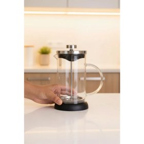 Resim PremiumPort Stene French Press 600 ml - Şık ve Kullanışlı Kahve Demleme Aracı 