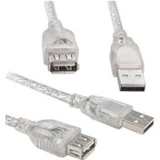 Resim SpeedUF 0.5m Usb Uzatma Kablosu Dişi Erkek Kısa Usb 2.0 Kablo 