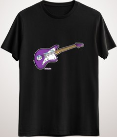 Resim GreenMint Unisex Siyah Surf Gitar Guitar Iı 