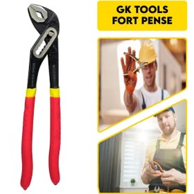 Resim MOONSHOP Pro Seri İngiliz Anahtarı Papağan Pense Musluk Boru Anahtarı Fort Pense 