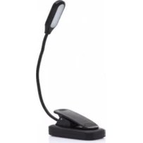 Resim Hazar Led Mandallı Pilli Kitap Okuma ve Masa Lambası 