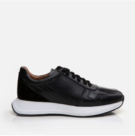 Resim Hotiç Hakiki Deri Siyah Erkek Spor Ayakkabı 02ayh292410a100 Siyah-black Siyah 