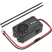 Resim Ultrasonik Araba Fare Kovucu Araç Sıçan Kovucu Siyah 