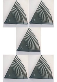 Resim Plastik Yeşil Bahçe Tırmığı 10'lu Set 