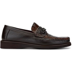 Resim Tamer Tanca Erkek Hakiki Deri Kahverengi Loafer Ayakkabı 863 R02 Erk Ayk Sk24-25 Kahve Kahverengi 