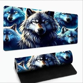 Resim 70X30 CM 5 KURT TASARIMI KAYDIRMAZ TABAN SPEED YÜZEY OYUNCU MOUSE PAD GAMİNG 