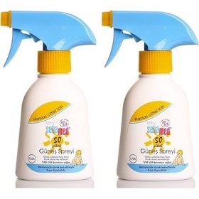 Resim Sebamed Çok Yönlü Koruyuculu SPF50 Bebek Güneş Spreyi 2 x 200 ML 