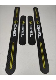 Resim Opel Grandland Uyumlu Carbon Kapı Eşiği 4'Lü Set Kırılmaz (548480407) 