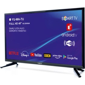 Resim Yumatu 40" 101 Ekran Uydu Alıcılı FULL HD Android Smart LED TV 