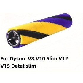 Resim V8 Slim V10 V12 Detect V15 El Süpürgesi İçin Yumuşak Rulo Yedek Fırça 