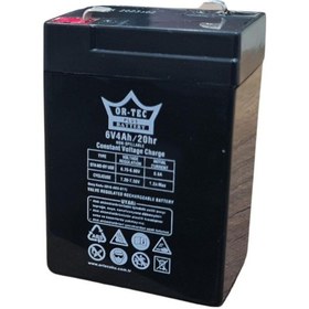 Resim Ortec 6v 4ah (1koli-20adet) Bakımsız Kuru Akü 2024 Üretim 