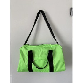 Resim Neon Yeşil Renk Unisex Spor Çantası 