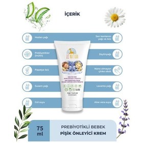 Resim Le Natura Organik Vegan ve Prebiyotikli Bebek Pişik Kremi 75 ML 