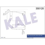 Resim KALE 350120 EVAPORATÖR ASTRA-ZAFIRA 