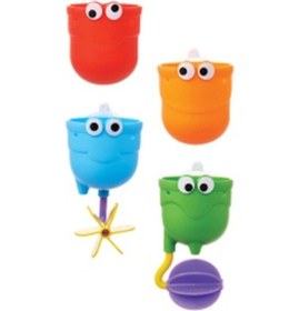 Resim Munchkin Banyo Duvarına Yapışan, Vakumlu Renkli Eğlenceli Banyo 