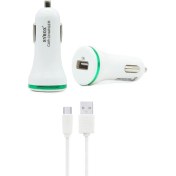 Resim Syrox Micro Usb Kablolu & Usb Çıkışlı 1.0 A Araç Şarj Cihazı 