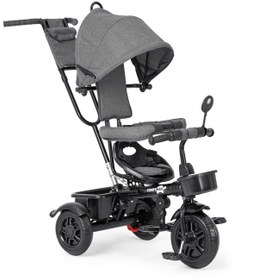 Resim Comfymax Roadstar Ebeveyn Kontrollü Bebek Çocuk Bisikleti - Grey Gri 