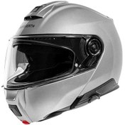 Resim Schuberth C5 Çene Açılır Motosiklet Kaskı Gümüş 