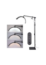 Resim Trled F-700b 70cm Zebra Elmas Desenli Ayaklı Profesyonel Güzellik Salonu Lambası Standart 