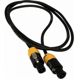 Resim Rockcable 30513 D8 6 Metre Siyah Hoparlör Kablosu 