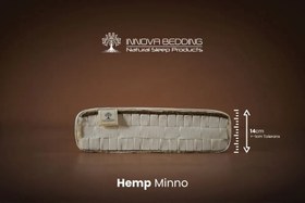 Resim Hemp MİNNO El Yapımı %100 Doğal & Organik Bebek Yatağı - 80x140 