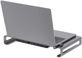 Resim Senon Go Des GD-9126 Hub Destekli Laptop Standı Docking Station Stand 