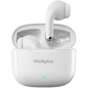 Resim Lenovo Thinkplus Lp40 Bluetooth 5.0 Kulaklık - Dokunmatik Kontrol, 10m Menzil, Ip Su Geçirmezlik, Hızlı Şarj, Stereo Ses - Beyaz 
