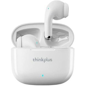 Resim Lenovo Thinkplus Lp40 Bluetooth 5.0 Kulaklık - Dokunmatik Kontrol, 10m Menzil, Ip Su Geçirmezlik, Hızlı Şarj, Stereo Ses - Beyaz 
